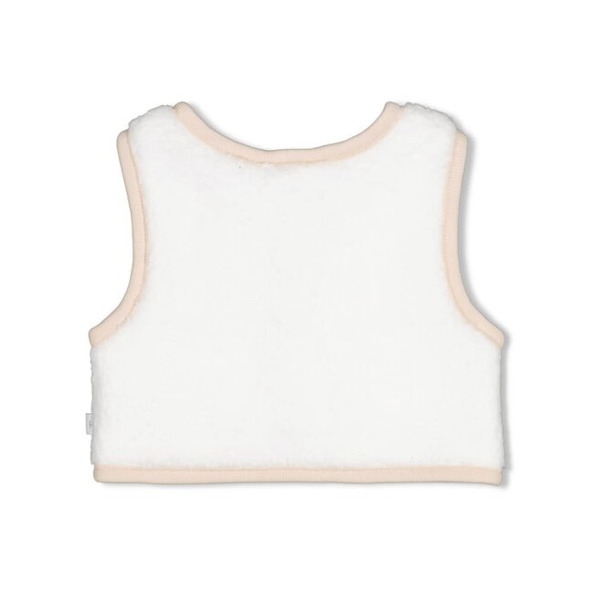 Feetje - Teddy Gilet Offwhite - Penguin Cuddles