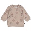 Feetje - Sweater AOP Taupe Melange - Built for Fun