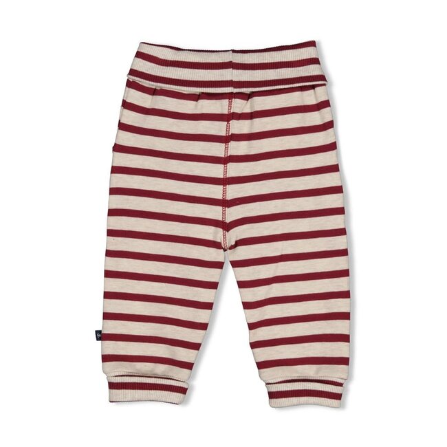 Feetje - Broek Streep Bordeaux - Built for Fun
