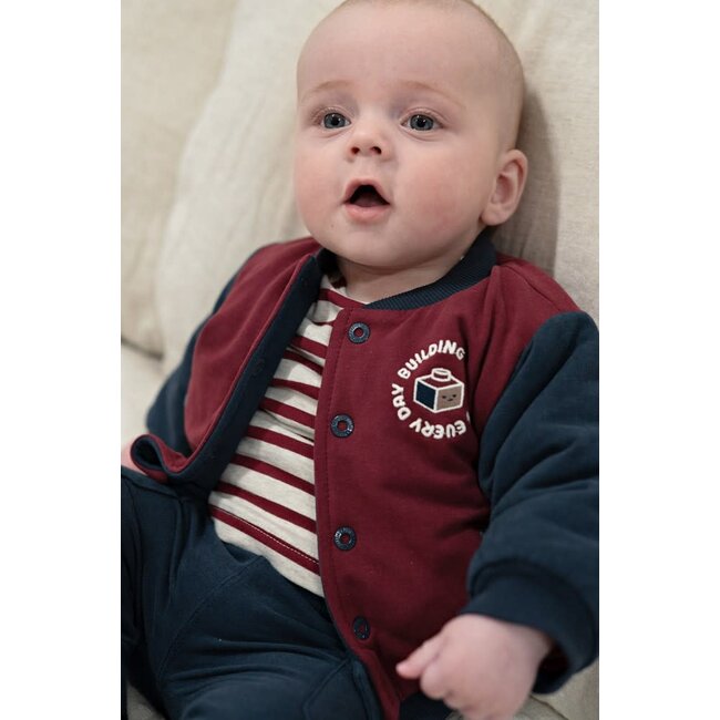 Feetje - Omkeerbaar Bomberjack Bordeaux - Built for Fun