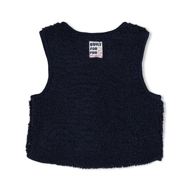 Feetje - Teddy Gilet Marine - Built for Fun