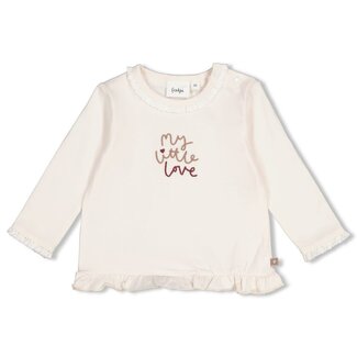 Feetje Feetje - Longsleeve Ruches Offwhite - My Little Love