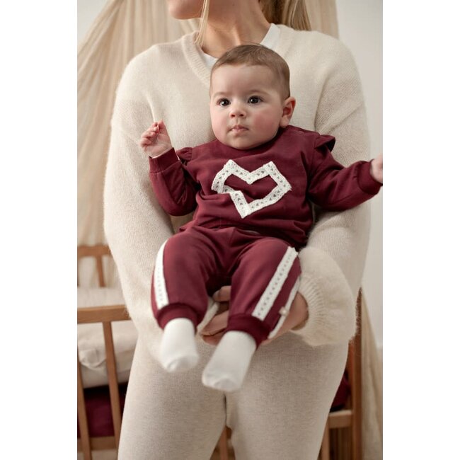 Feetje - Sweater Relaxed Fit Bordeaux - My Little Love