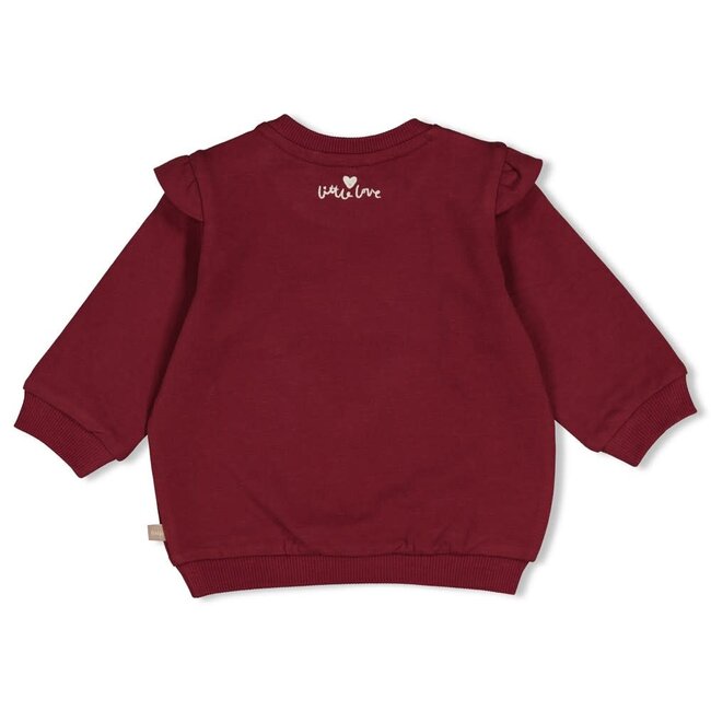 Feetje - Sweater Relaxed Fit Bordeaux - My Little Love