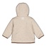 Feetje - Bouclé Omkeerbaar Jasje met Capuchon Taupe - My Little Love