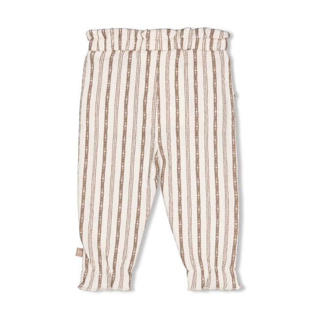 Feetje - Broek Streep Taupe - My Little Love