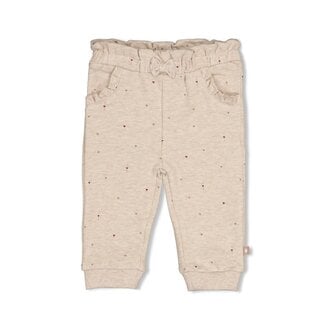 Feetje Feetje - Broek AOP Taupe Melange - My Little Love
