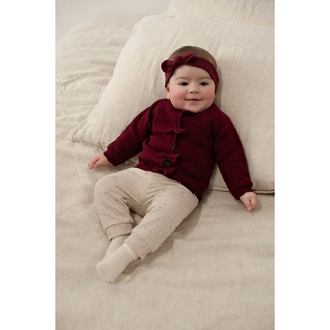 Feetje - Broek AOP Taupe Melange - My Little Love