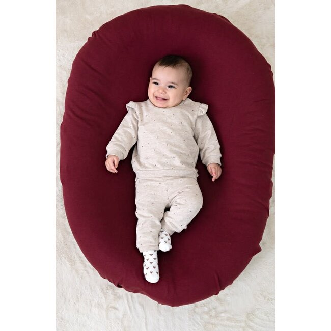 Feetje - Broek AOP Taupe Melange - My Little Love