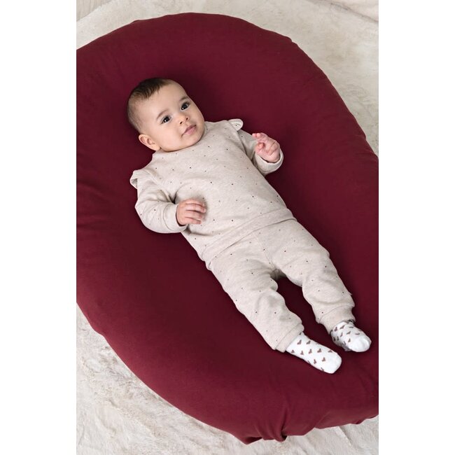 Feetje - Broek AOP Taupe Melange - My Little Love
