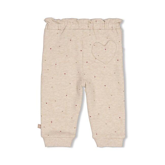Feetje - Broek AOP Taupe Melange - My Little Love