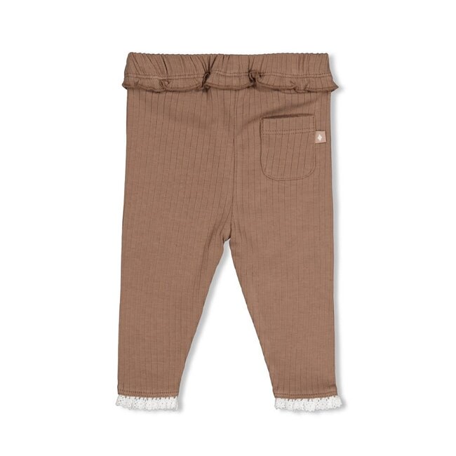 Feetje - Legging / Broek Rib Taupe - My Little Love