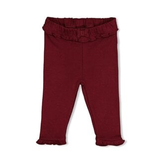 Feetje Feetje - Legging / Broek Pointelle Rib Bordeaux - My Little Love