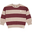 Levv - Sweater Dax - AOP Grey Stripe