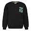 Sturdy - Sweater met Backprint Oversized Antraciet - Fix It