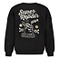 Sturdy - Sweater met Backprint Oversized Antraciet - Fix It