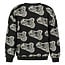 Sturdy - Sweater AOP Relaxed Fit Antraciet - Fix It