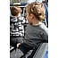 Sturdy - Sweater met Borduursels Relaxed Fit Antraciet Melange - Fix It