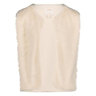 Jubel Jubel - Fake Fur Gilet Offwhite - Daily Princess