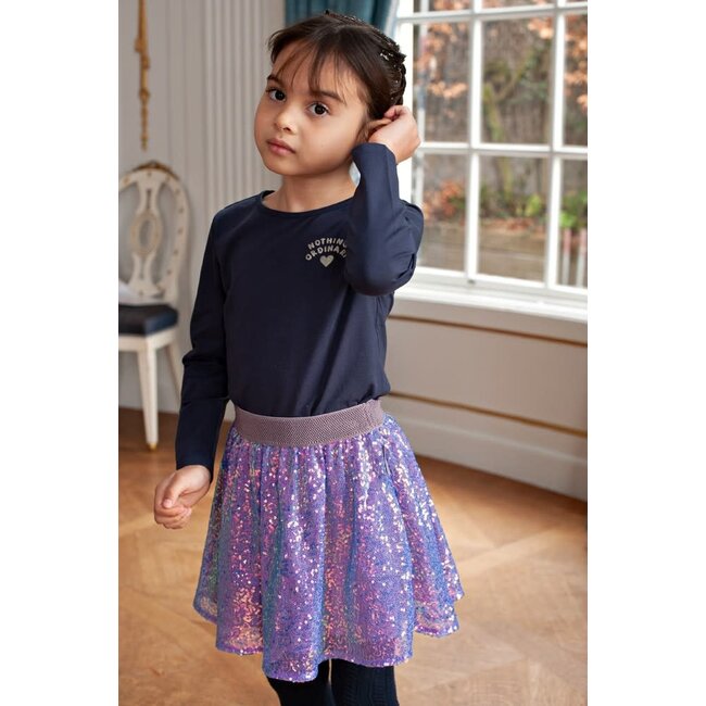 Jubel - Longsleeve met Backprint Marine - Daily Princess