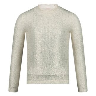 Jubel Jubel - Longsleeve Crinkle Offwhite - Daily Princess