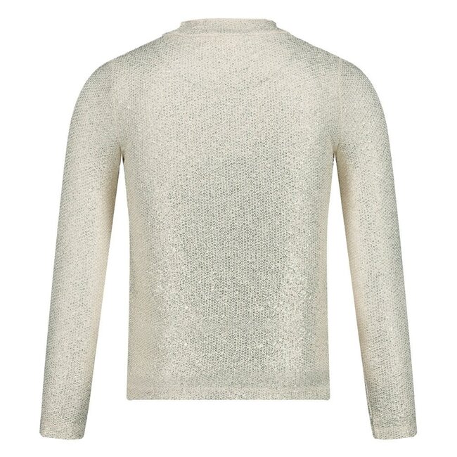 Jubel - Longsleeve Crinkle Offwhite - Daily Princess