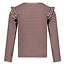 Jubel - Longsleeve Rib met Streep Bordeaux - Daily Princess