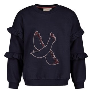 Jubel Jubel - Sweater Relaxed Fit Marine - Daily Princess