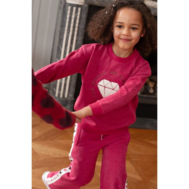 Jubel - Broek Sporty Cerise - Daily Princess