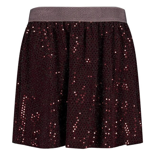 Jubel - Pailetten Rok Bordeaux - Daily Princess