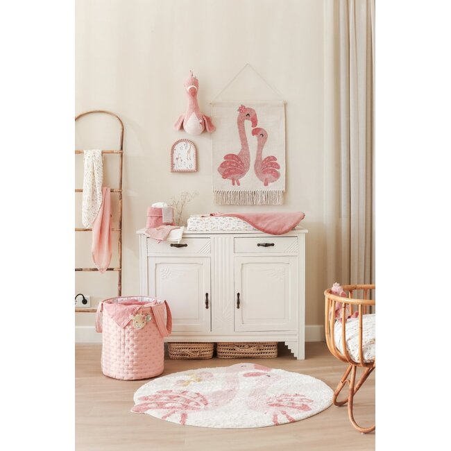 Little Dutch - Swaddle Doek Hydrofiel Blooming Safari - Safari Friends