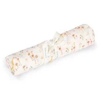 Little Dutch Little Dutch - Swaddle Doek Hydrofiel Blooming Safari - Safari Friends