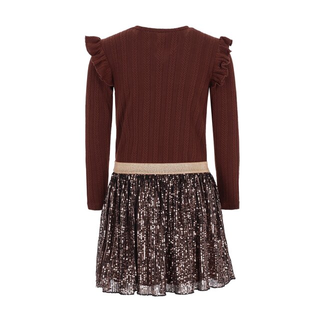 B.Nosy - Dress Diana - Pott Brown
