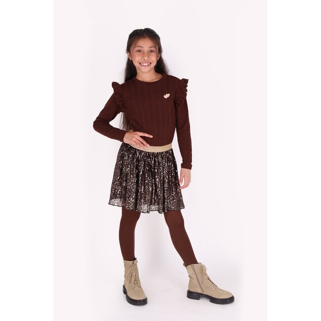 B.Nosy - Dress Diana - Pott Brown