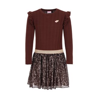 B.Nosy B.Nosy - Dress Diana - Pott Brown