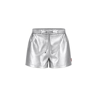 B.Nosy B.Nosy - Fake Leather Shorts Pam - Silver