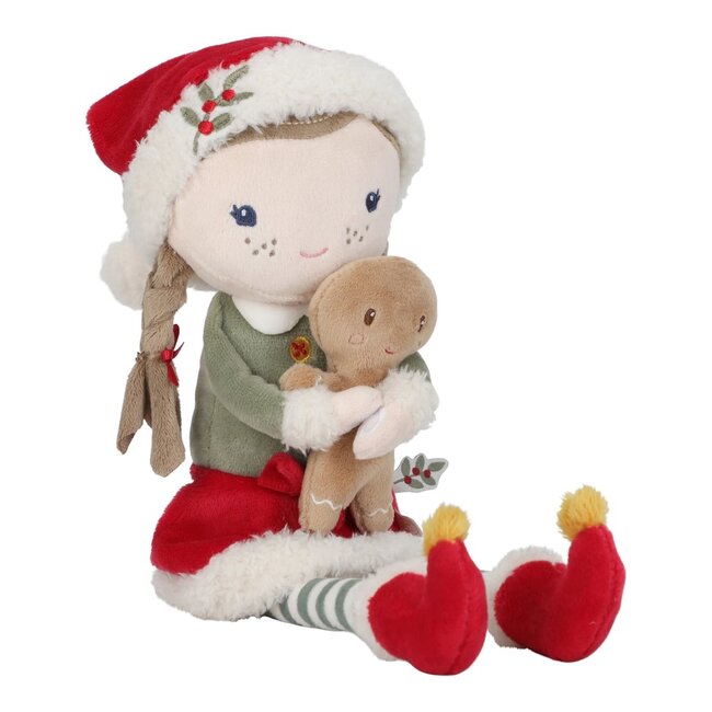 Little Dutch - Kerstpop Rosa 35 cm