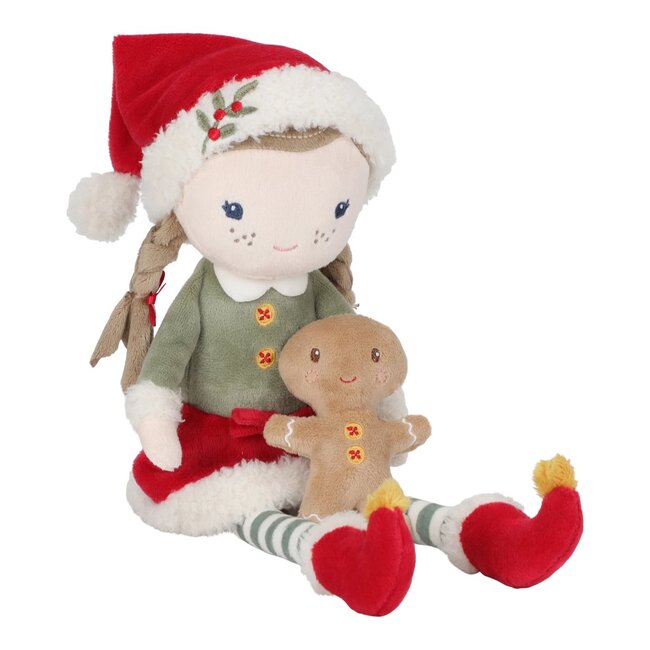 Little Dutch - Kerstpop Rosa 35 cm
