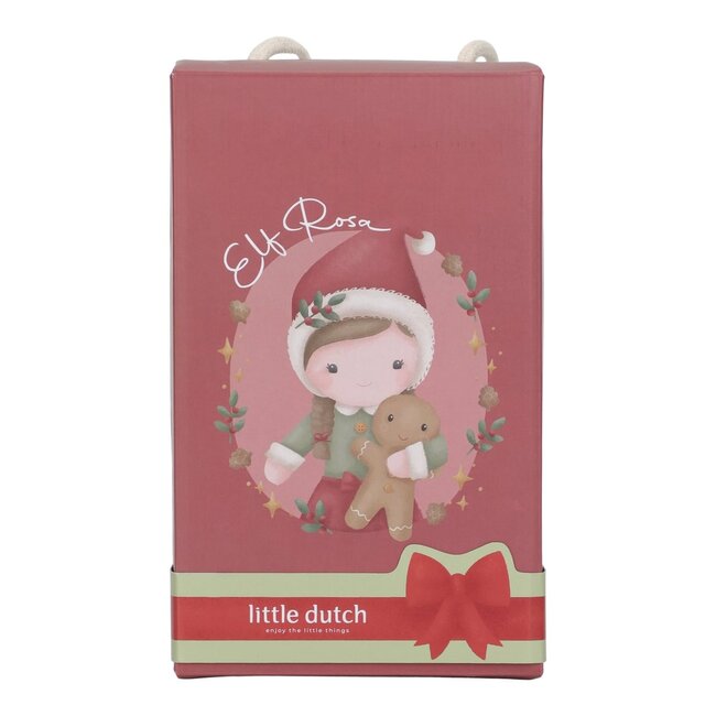 Little Dutch - Kerstpop Rosa 35 cm
