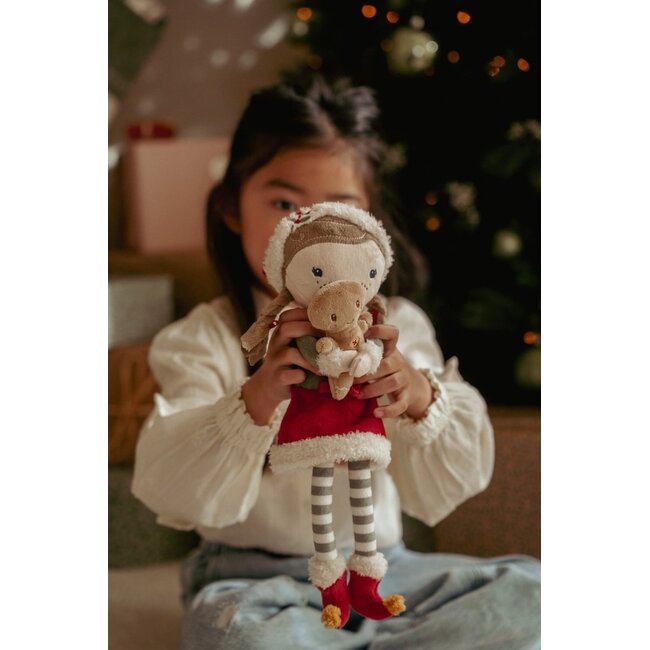 Little Dutch - Kerstpop Rosa 35 cm