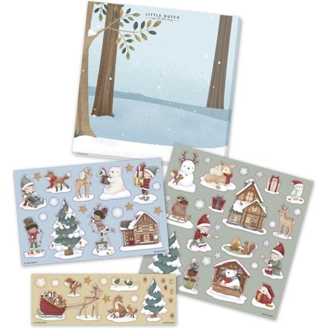 Little Dutch - Stickerset - Kerst