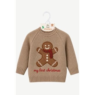Studio Maison Studio Maison - Knitted Sweater Gingerbread - Sesam