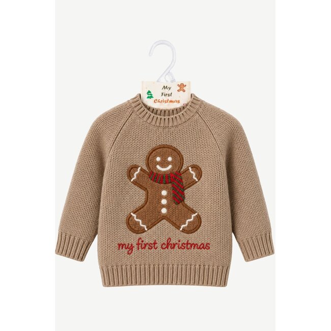 Studio Maison - Knitted Sweater Gingerbread - Sesam