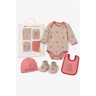 Studio Maison Studio Maison - Giftbox 4PC Set - AOP Gingerbread