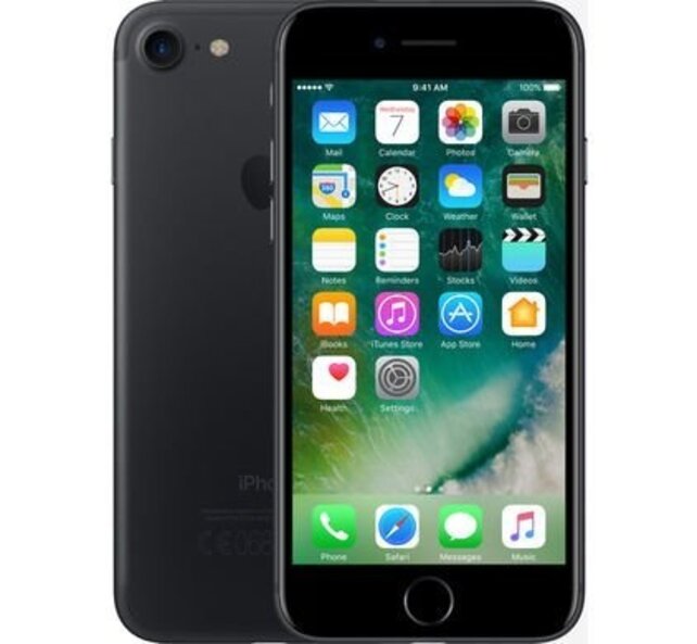 Apple iPhone 7 -128GB - Mat zwart - NIEUW