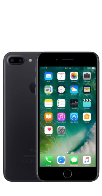 Apple iPhone 7 Plus - Mat zwart - 32GB - NIEUW