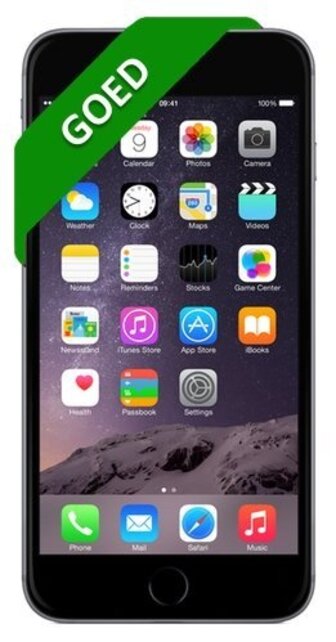 Apple iPhone 6 Plus - 64GB - Space Gray - Goed (marge)
