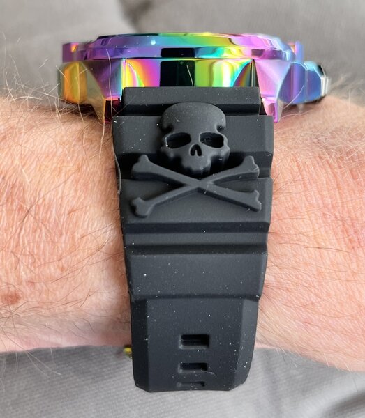 Philipp Plein Philipp Plein Der Totenkopf Regenbogen PWAAA2123 Uhr 46 mm