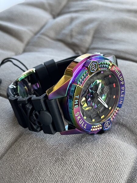 Philipp Plein Philipp Plein Der Totenkopf Regenbogen PWAAA2123 Uhr 46 mm