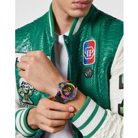 Philipp Plein Philipp Plein Der Totenkopf Regenbogen PWAAA2123 Uhr 46 mm